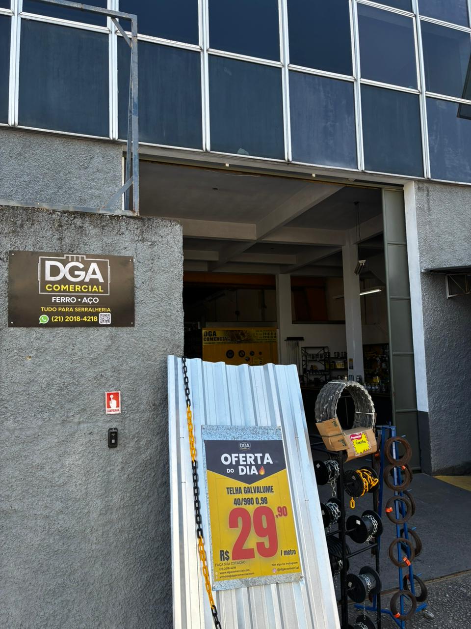Entrada da DGA Comercial — Penha, Rio de Janeiro
